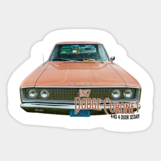 1967 Dodge Coronet 440 4 Door Sedan Sticker